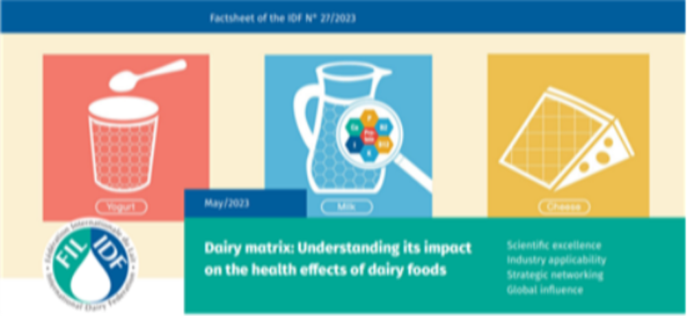 La serie di schede informative IDF sull’effetto matrice dei latticini