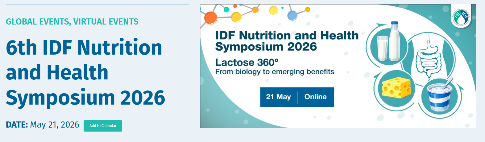 IDF Nutrition and Health Symposium 2026